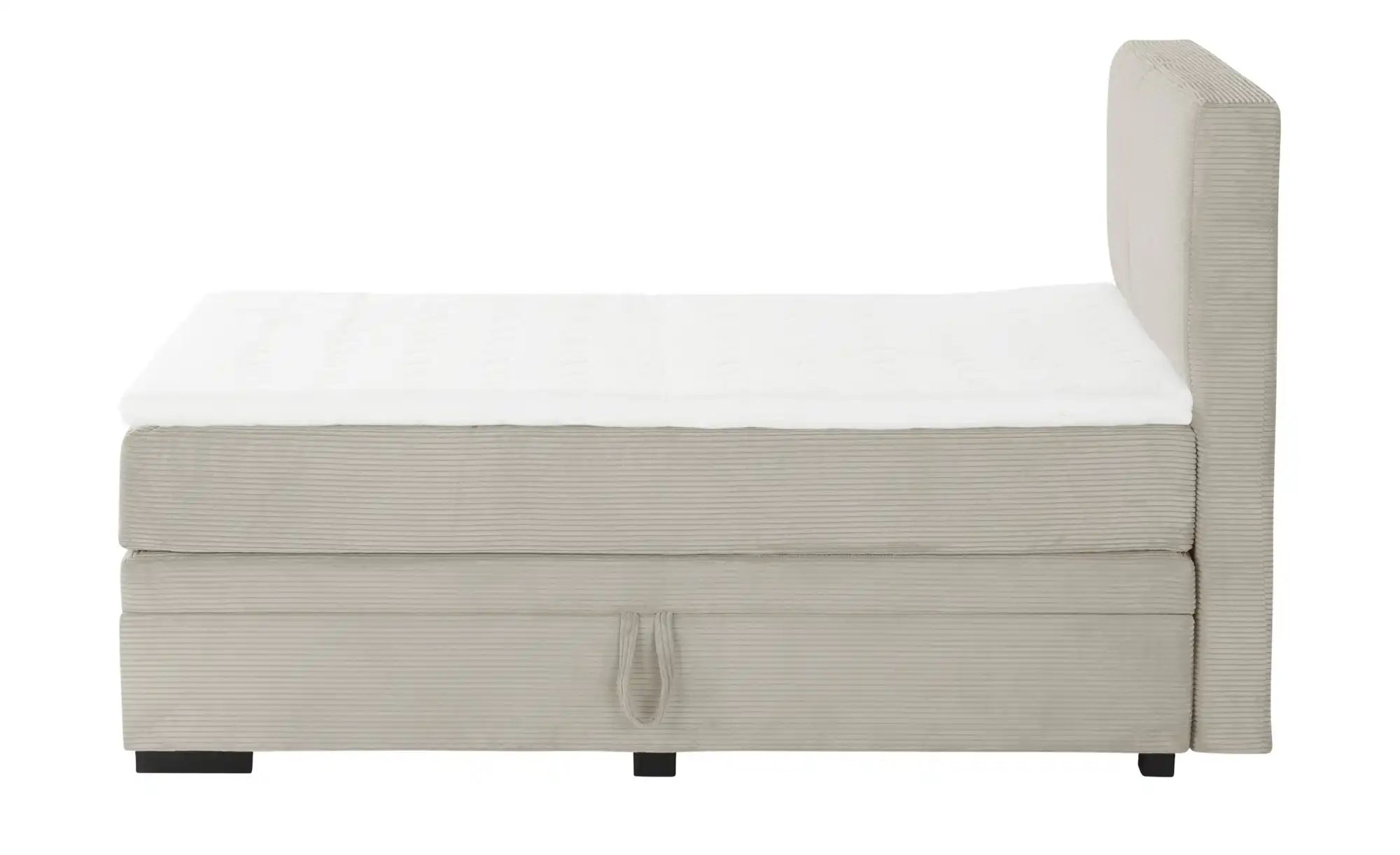 Boxi Boxspringbett mit Bettkasten Boxi Classic ¦ beige ¦ Maße (cm): B: 140 günstig online kaufen