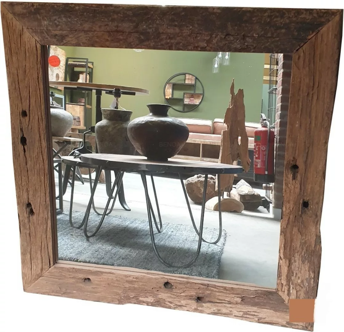 Spiegel Wandspiegel Treibholz Natur Holz Rustikal Flur Diele günstig online kaufen