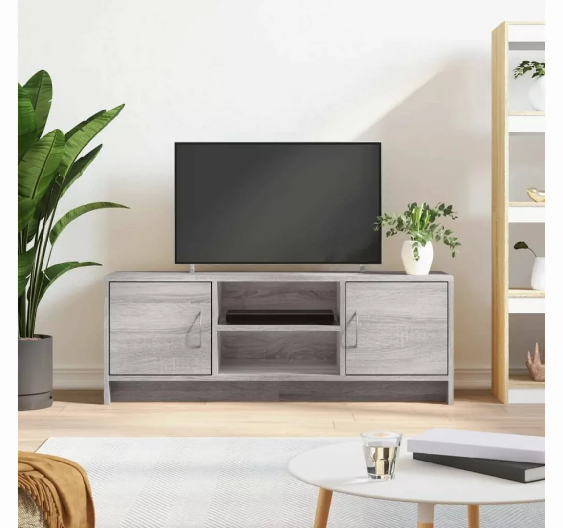 vidaXL TV-Schrank TV-Schrank Grau Sonoma 102x30x37,5 cm Holzwerkstoff TV-Lo günstig online kaufen