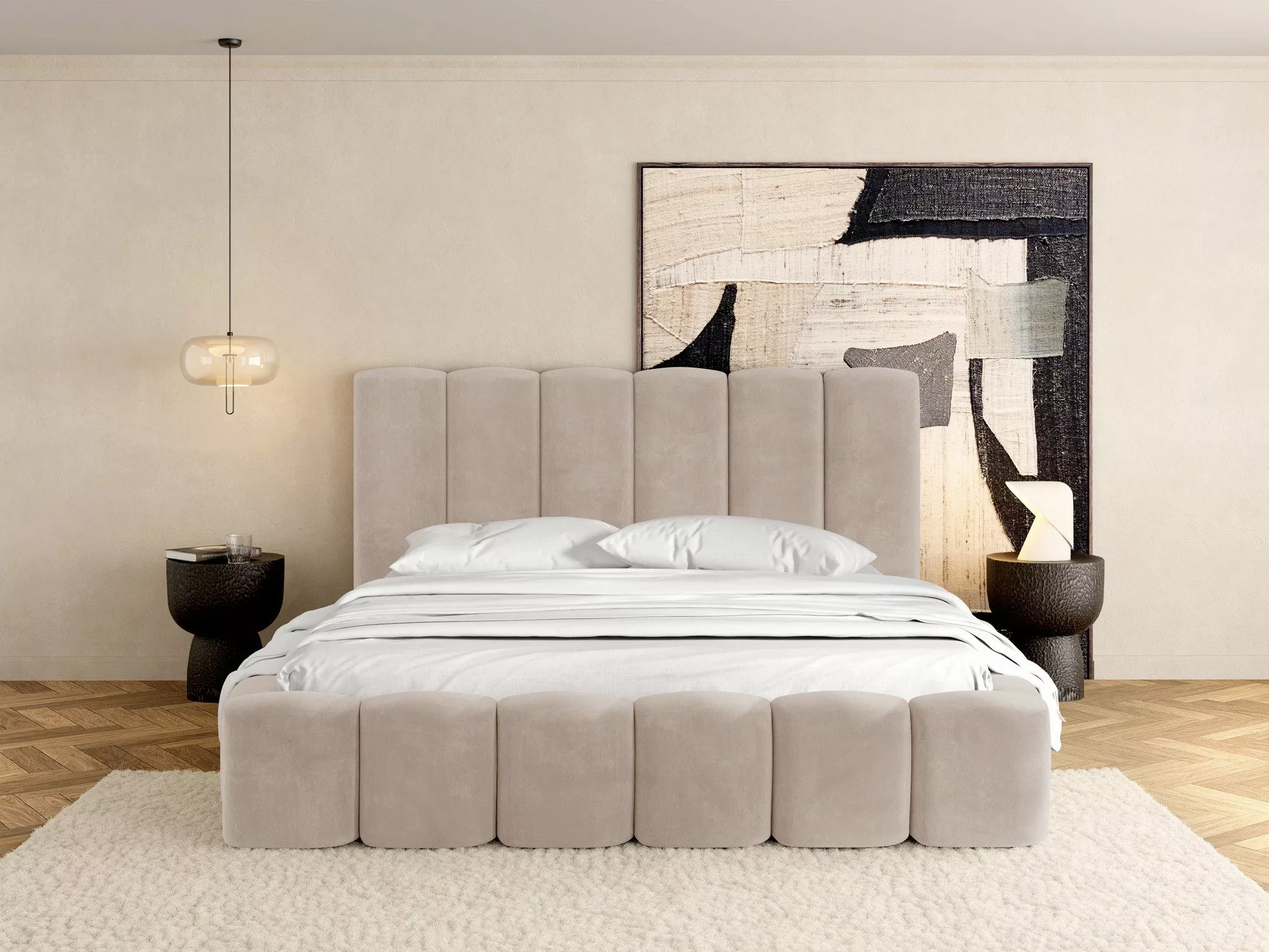 WFL GROUP Polsterbett Serenity (Modernes Polsterbett günstig online kaufen