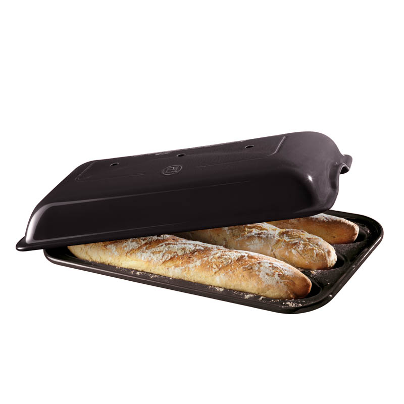 Baguette Backform, Schwarz günstig online kaufen