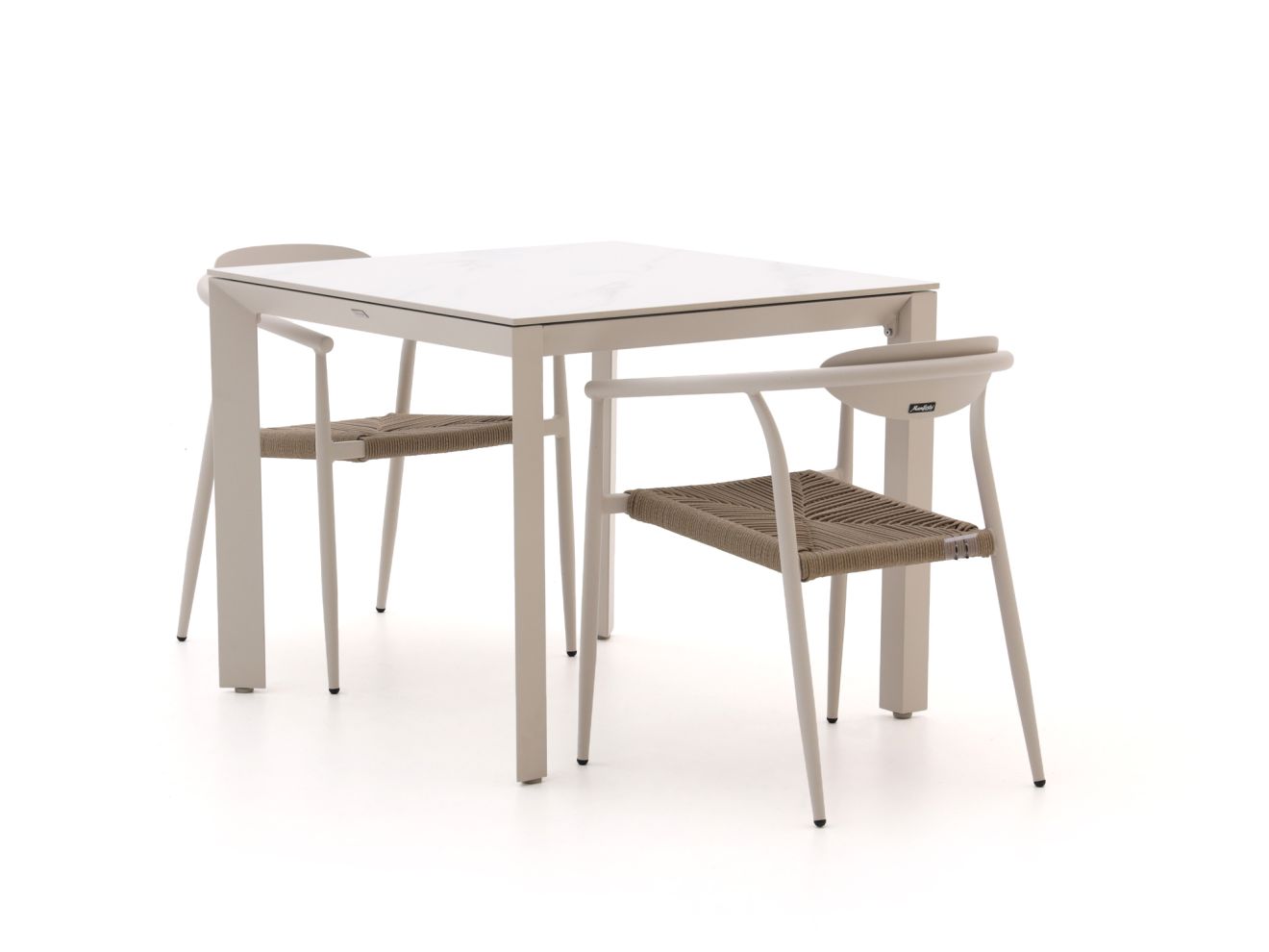 Manifesto Cavone/Sestino 90 cm Gartenmöbel-Set 3-teilig stapelbar günstig online kaufen
