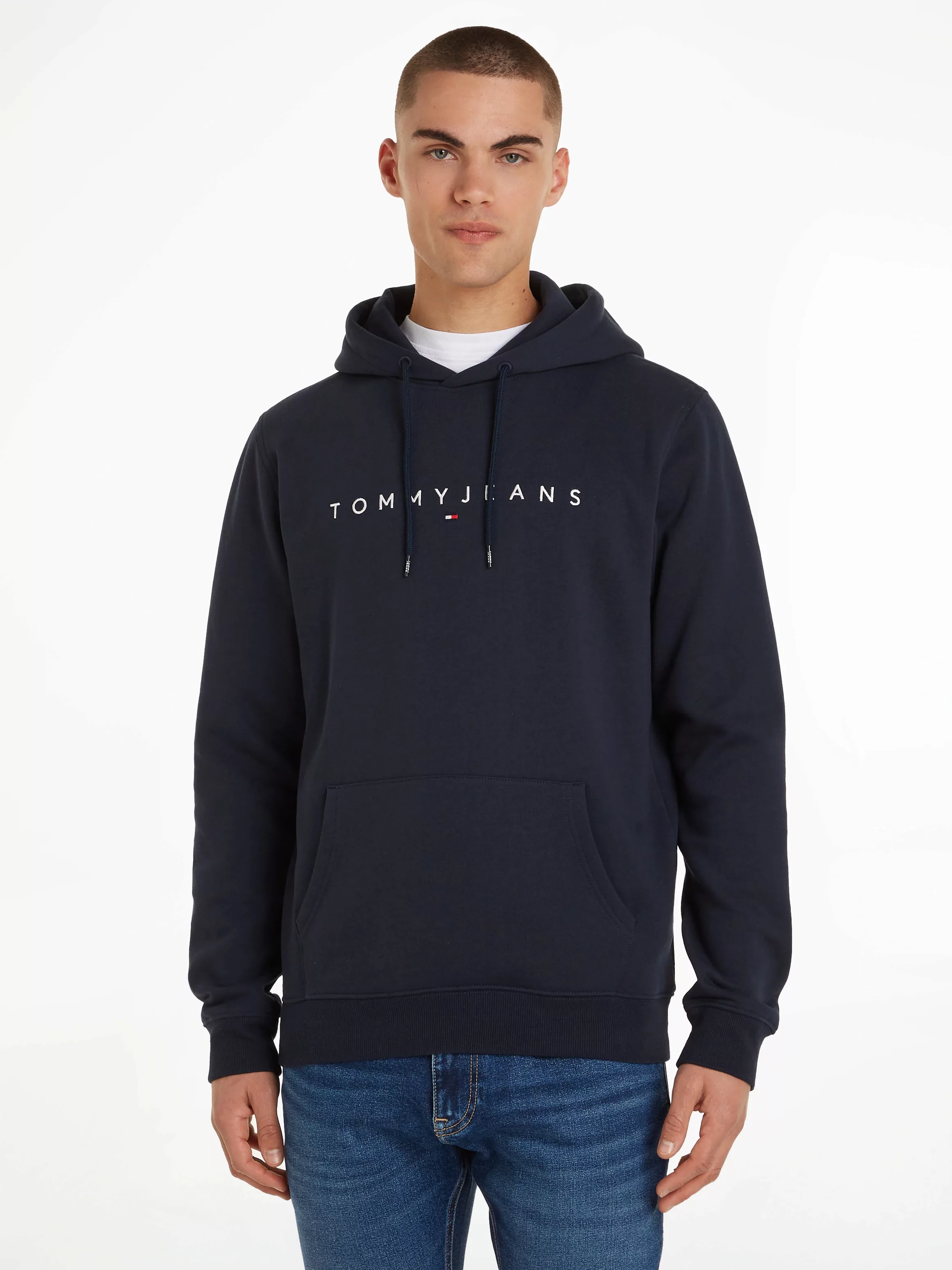 Tommy Jeans Kapuzensweatshirt "TJM REG LINEAR LOGO HOODIE EXT", mit Kordel günstig online kaufen