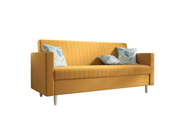 ALTDECOR Sofa MELIS, Couch mit Schlaffunktion, Bettkasten, Wohnzimmer günstig online kaufen