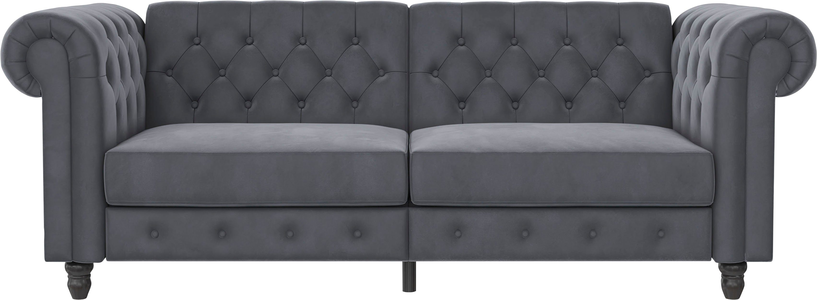 Dorel Home 3-Sitzer "Felix, Schlafsofa 236 cm, (Liegefläche 108x190cm), Rüc günstig online kaufen