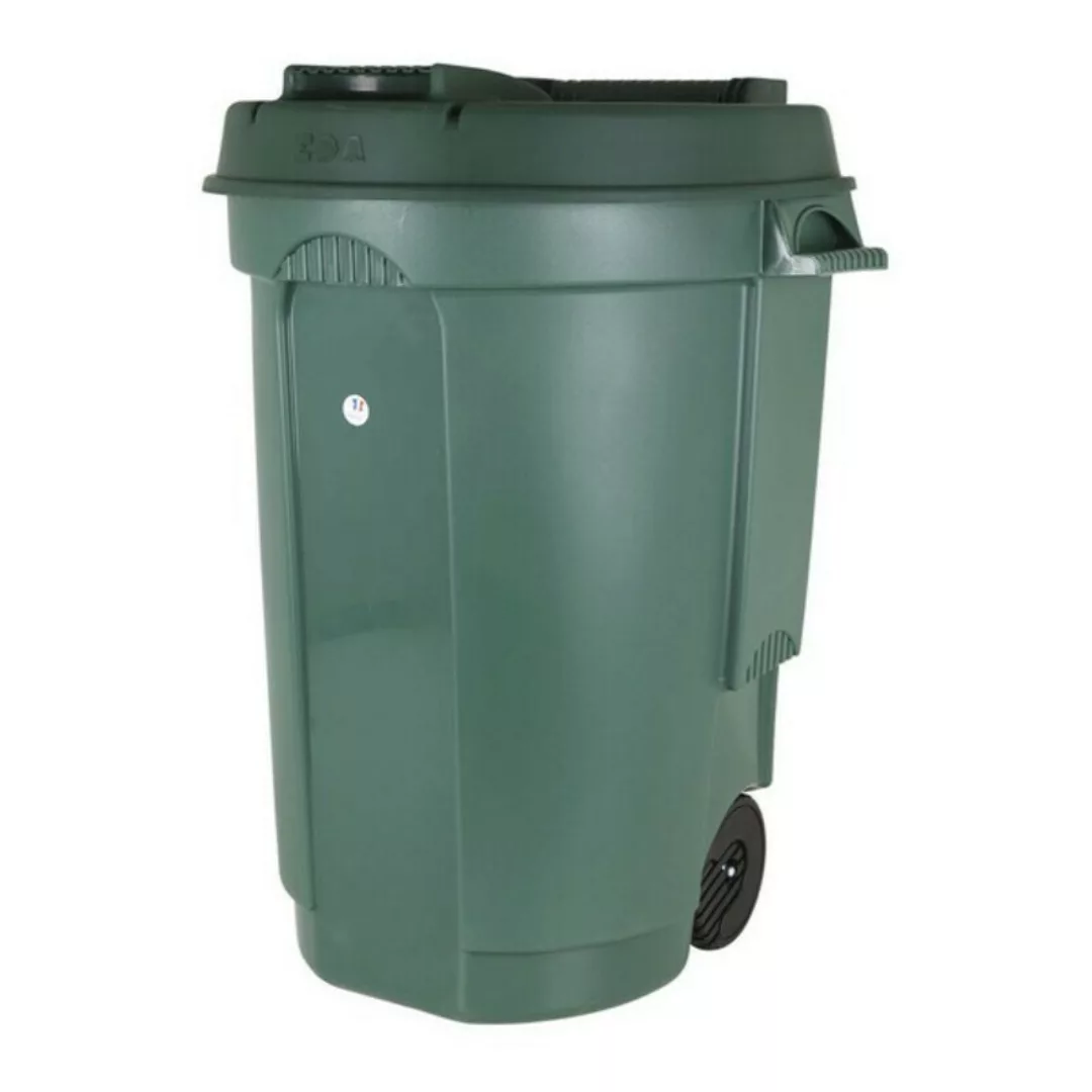 Abfallbehälter Mit Rädern 110 L Grün günstig online kaufen
