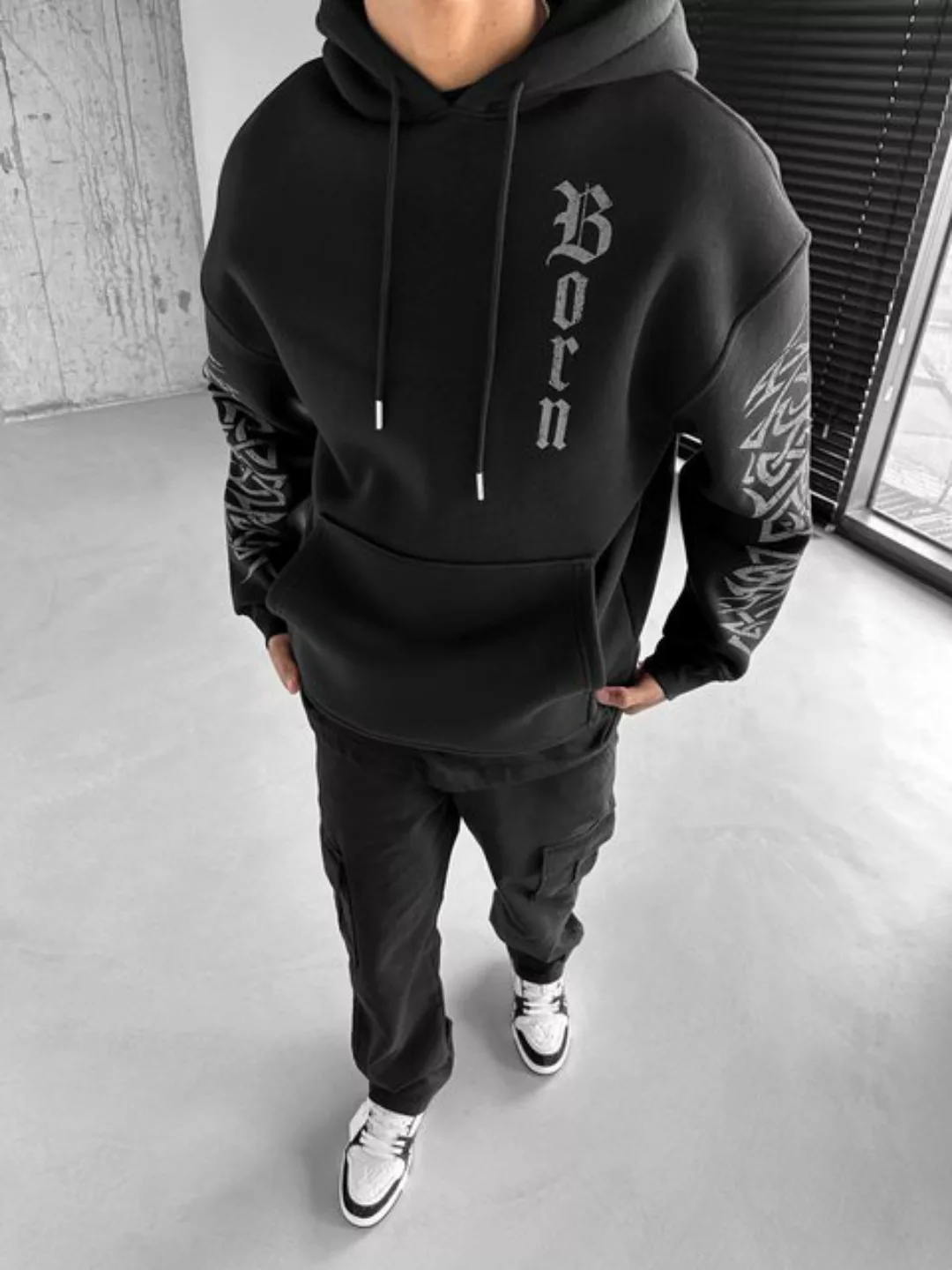 Abluka Hoodie OVERSIZE MAORI SUN FLEECE HOODIE günstig online kaufen