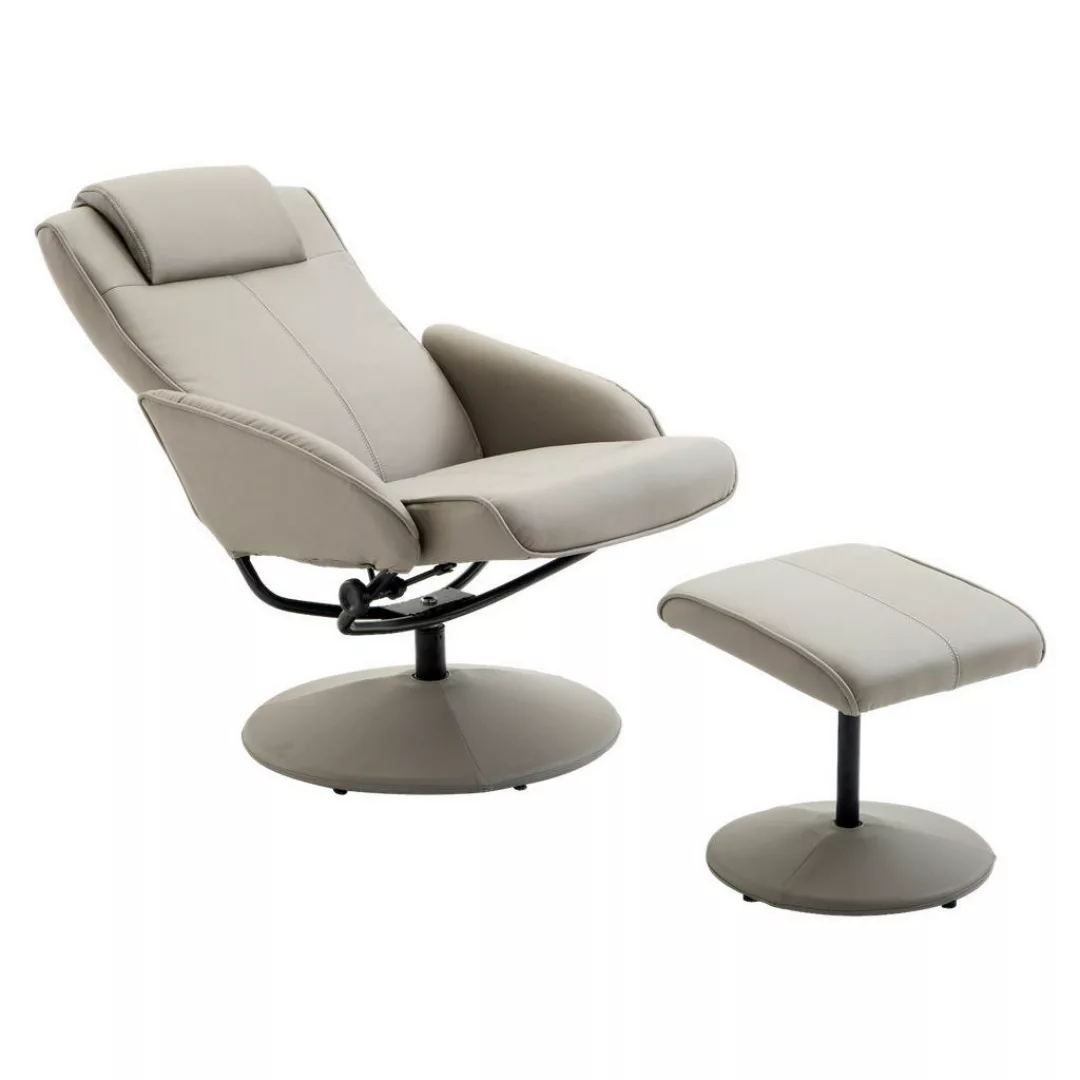 HOMCOM Relaxsessel Sessel Fernsehsessel Armsessel 360° drehbar mit Fußstütz günstig online kaufen