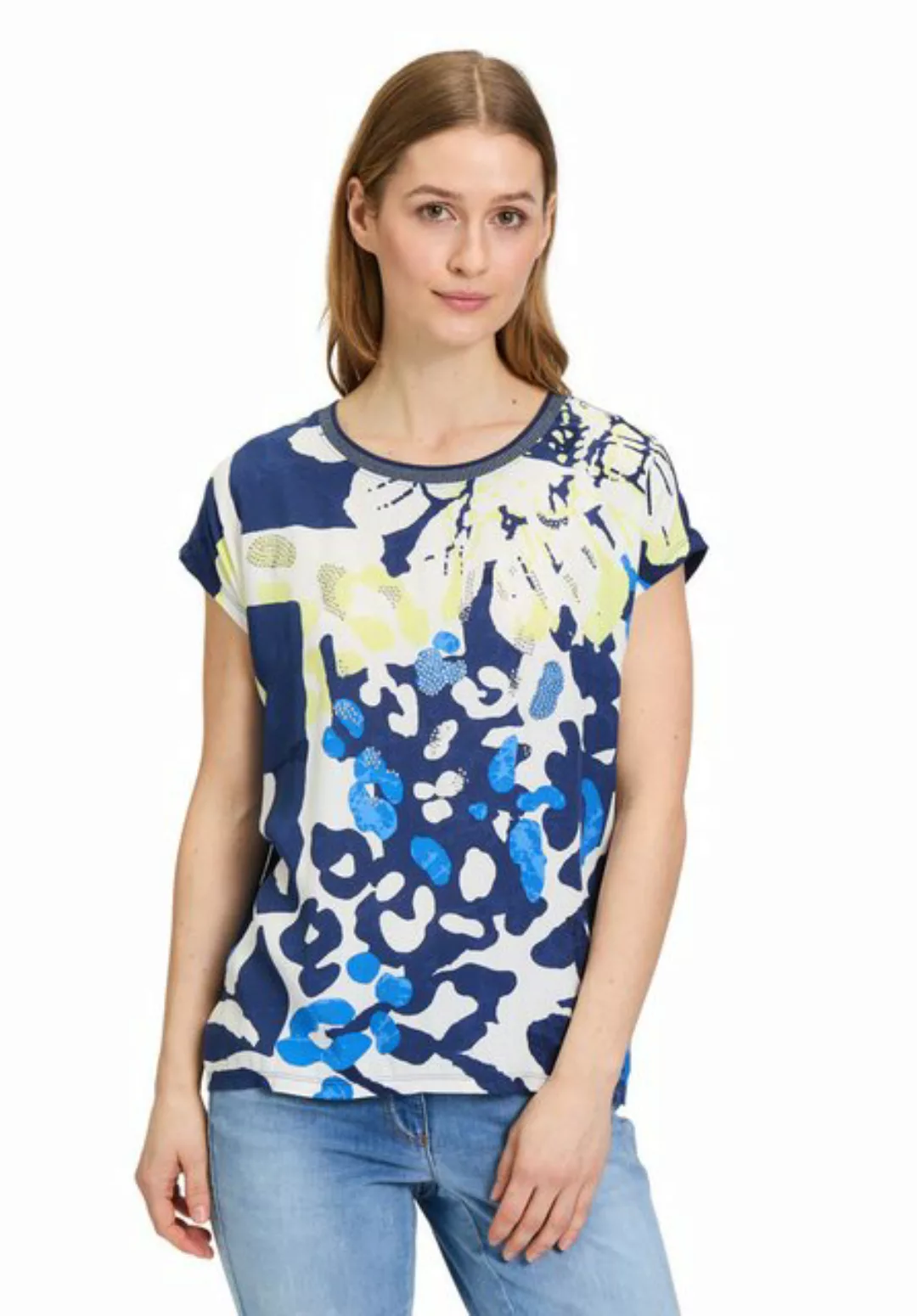 Betty Barclay Kurzarmshirt Betty Barclay Blusenshirt mit Aufdruck (1-tlg) G günstig online kaufen