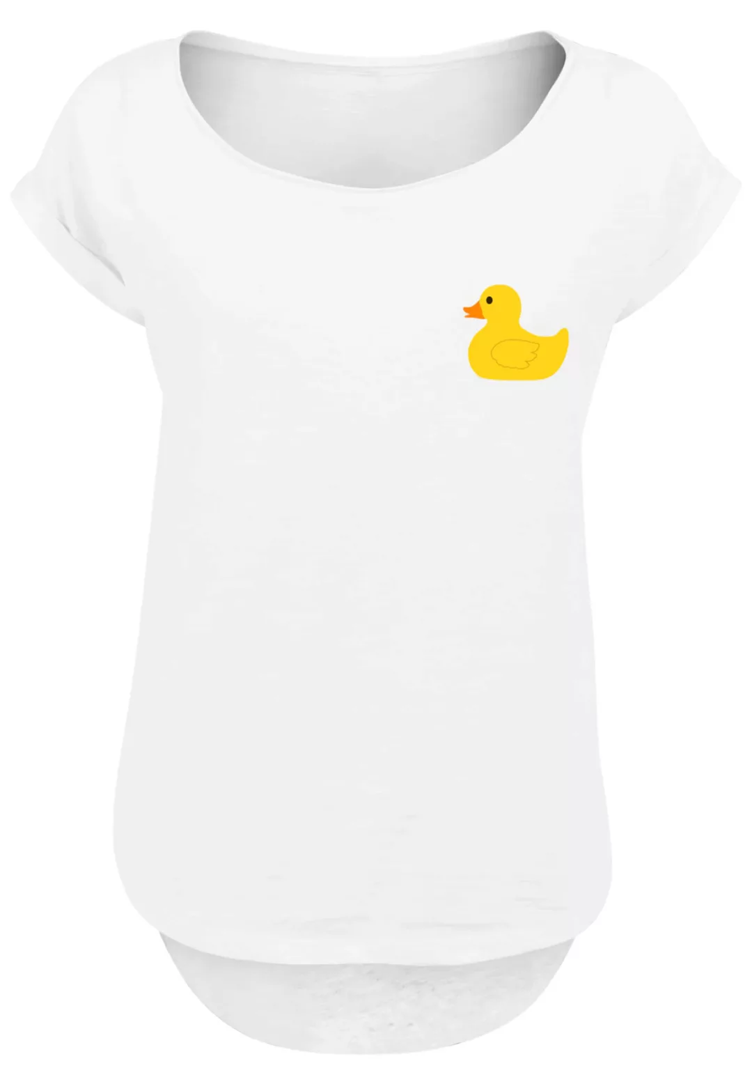 F4NT4STIC T-Shirt "Yellow Rubber Duck LONG", Print günstig online kaufen