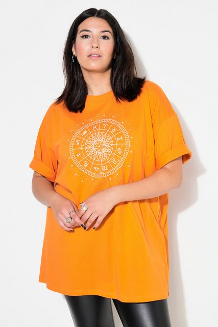 Studio Untold Rundhalsshirt T-Shirt oversized Astro Print günstig online kaufen