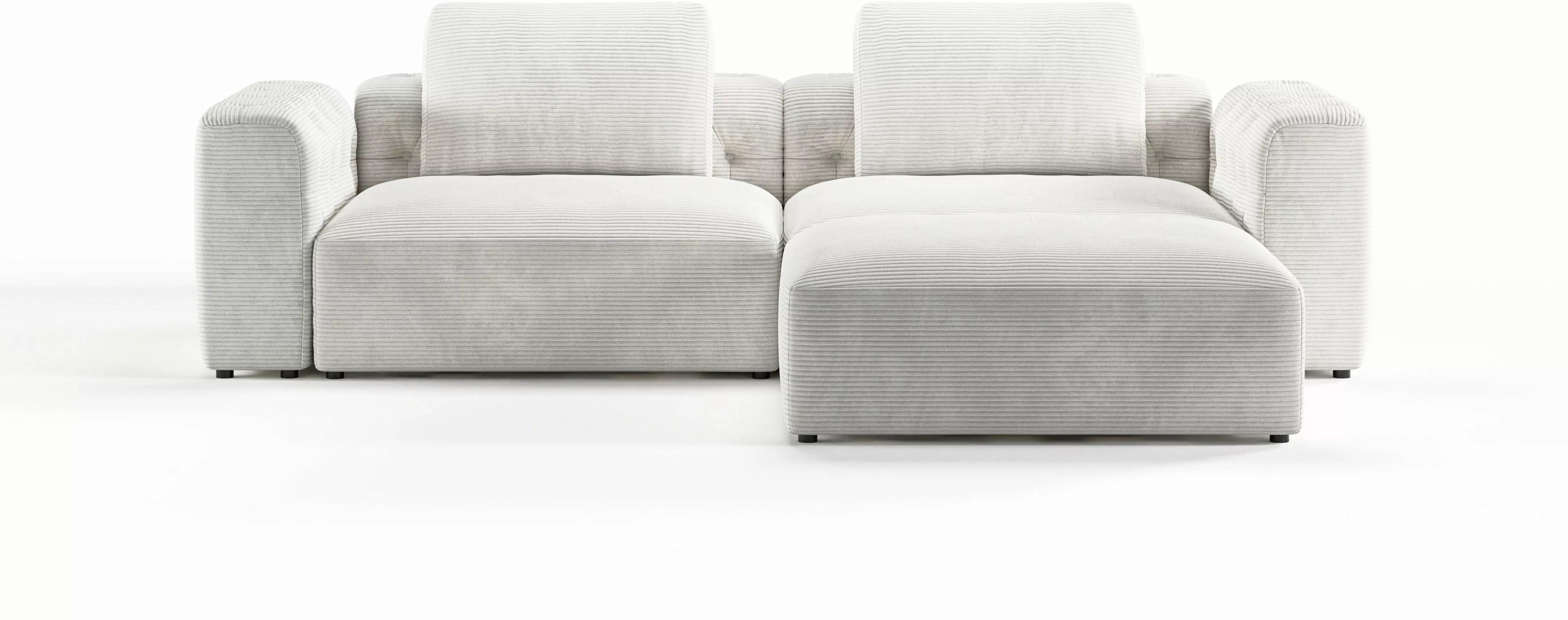 RAUM.ID Ecksofa »Cushid L-Form«, Modulset, bestehend aus 3 Teilen günstig online kaufen