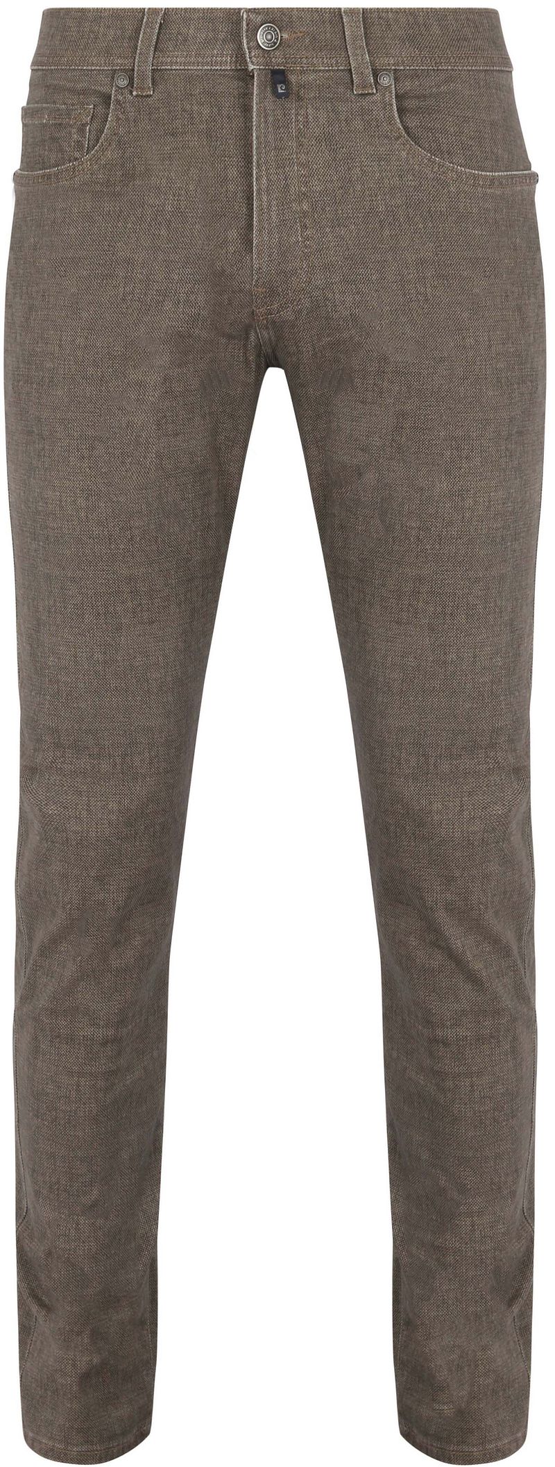 Pierre Cardin Trousers Lyon Tapered Taupe  - Größe W 31 - L 30 günstig online kaufen