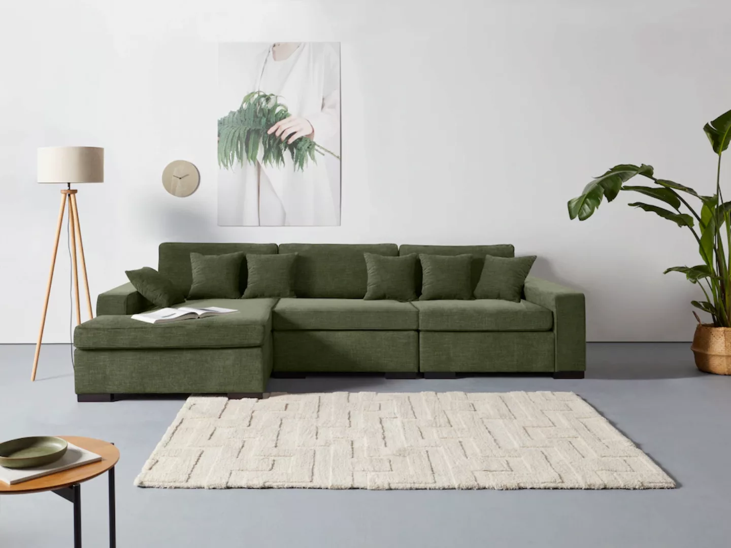 Guido Maria Kretschmer Home&Living Ottomane "Skara L-Form", Lounge-Sofa mit günstig online kaufen