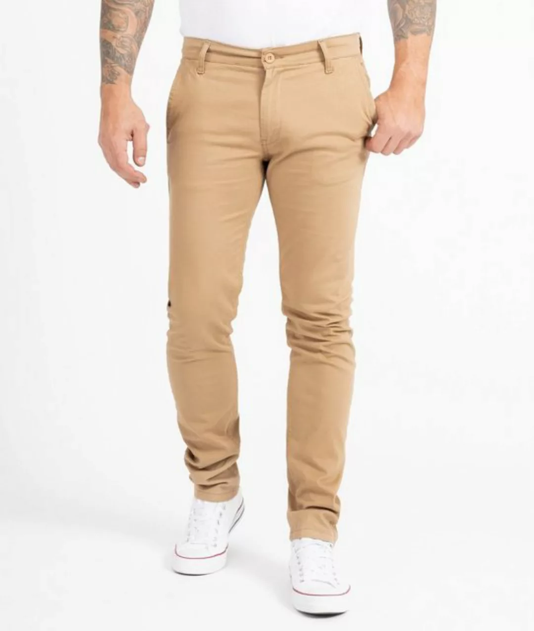 Indumentum Chinohose Herren Slim Fit Hose IS-305 günstig online kaufen