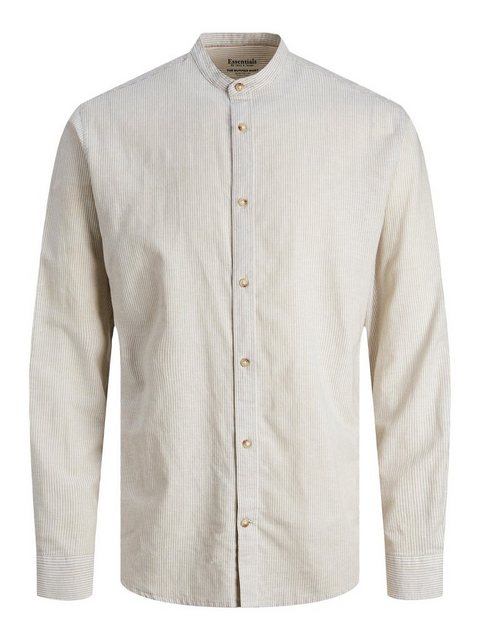 Jack & Jones Langarmhemd JJESUMMER BAND LINEN BLEND SHIRT LS SN günstig online kaufen