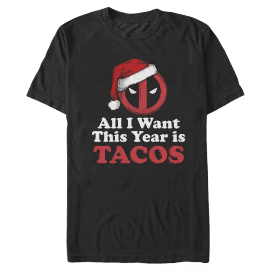 Marvel - Deadpool - Deadpool Pool For Tacos - Weihnachten - Männer T-Shirt günstig online kaufen