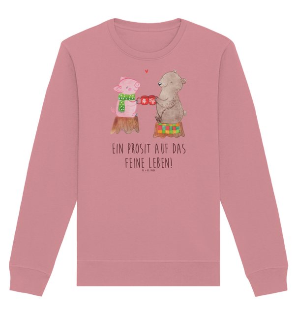 Mr. & Mrs. Panda Longpullover Größe S Glühschwein Sause - Canyon Pink - Ges günstig online kaufen