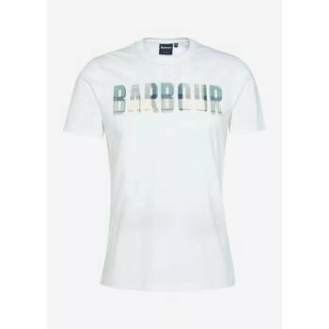 Barbour  T-Shirts & Poloshirts thurford t-shirt - white günstig online kaufen