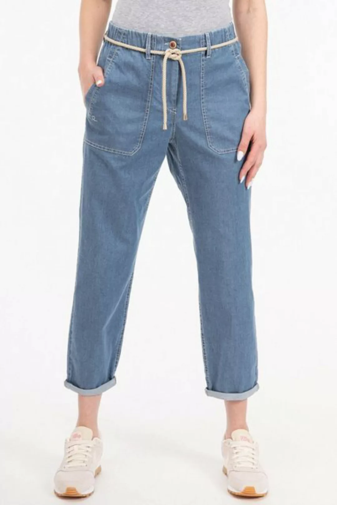 Recover Pants Relax-fit-Jeans BELINA Gürtel günstig online kaufen