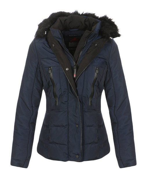 Geographical Norway Winterjacke Outdoor Damen Jacke Slim-Fit in Unifarbe, m günstig online kaufen