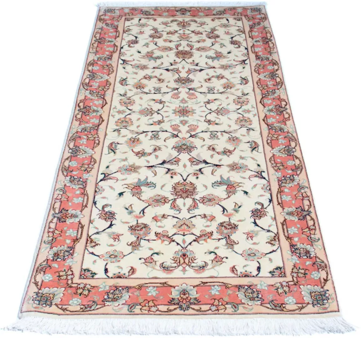 morgenland Orientteppich »Perser - Täbriz - Royal - 187 x 77 cm - beige«, r günstig online kaufen