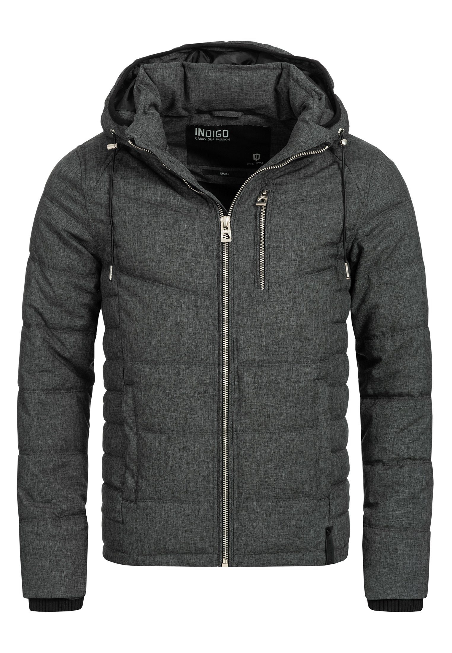 Indicode Winterjacke Circus mit abnehmbarer Kapuze günstig online kaufen