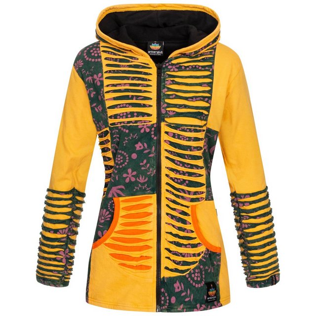 DEPROC Active Fleecejacke Patchwork Multicolor NUNAVUT II NEW FLOWER POWER günstig online kaufen