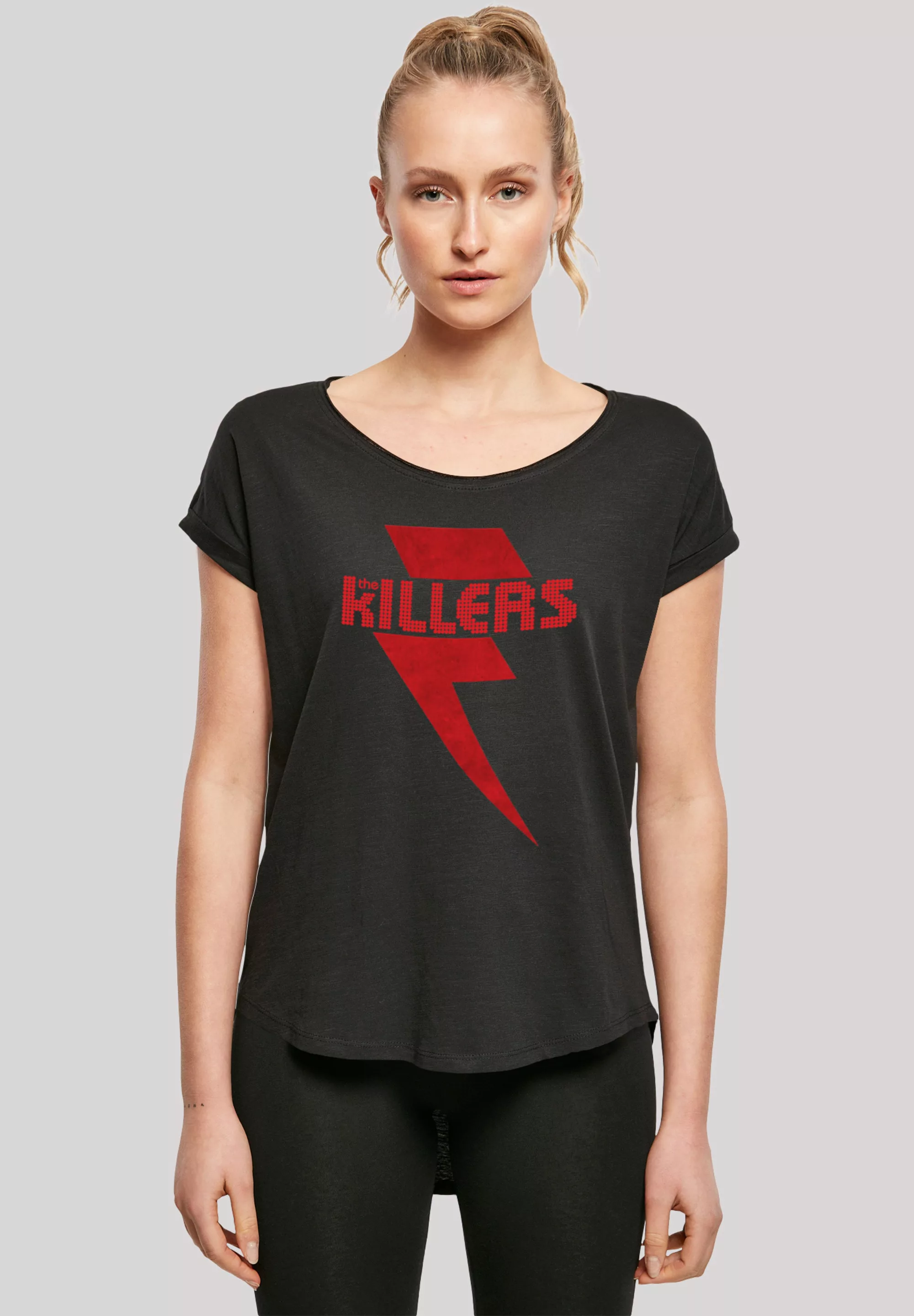 F4NT4STIC T-Shirt "The Killers Rock Band Red Bolt", Print günstig online kaufen