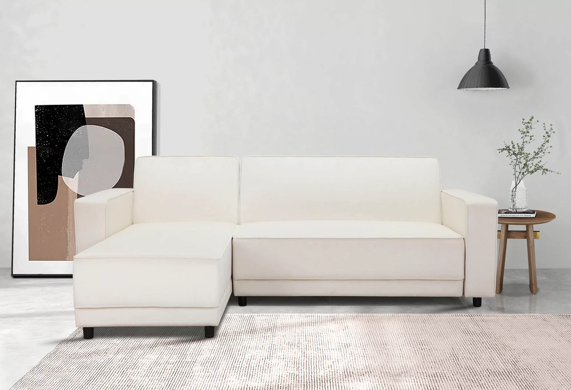 Dorel Home Ecksofa "Allie Schlafsofa 230 cm mit Relaxfunktion in der Rücken günstig online kaufen