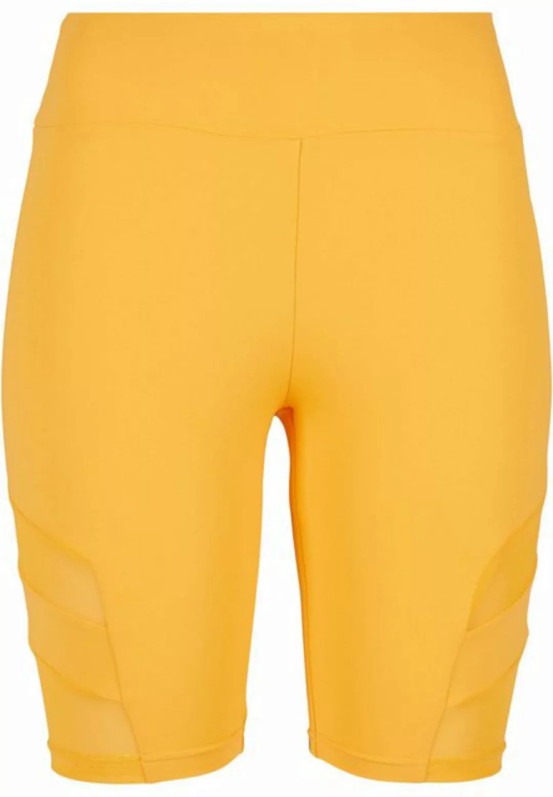 URBAN CLASSICS Stoffhose "Urban Classics Damen Ladies High Waist Tech Mesh günstig online kaufen