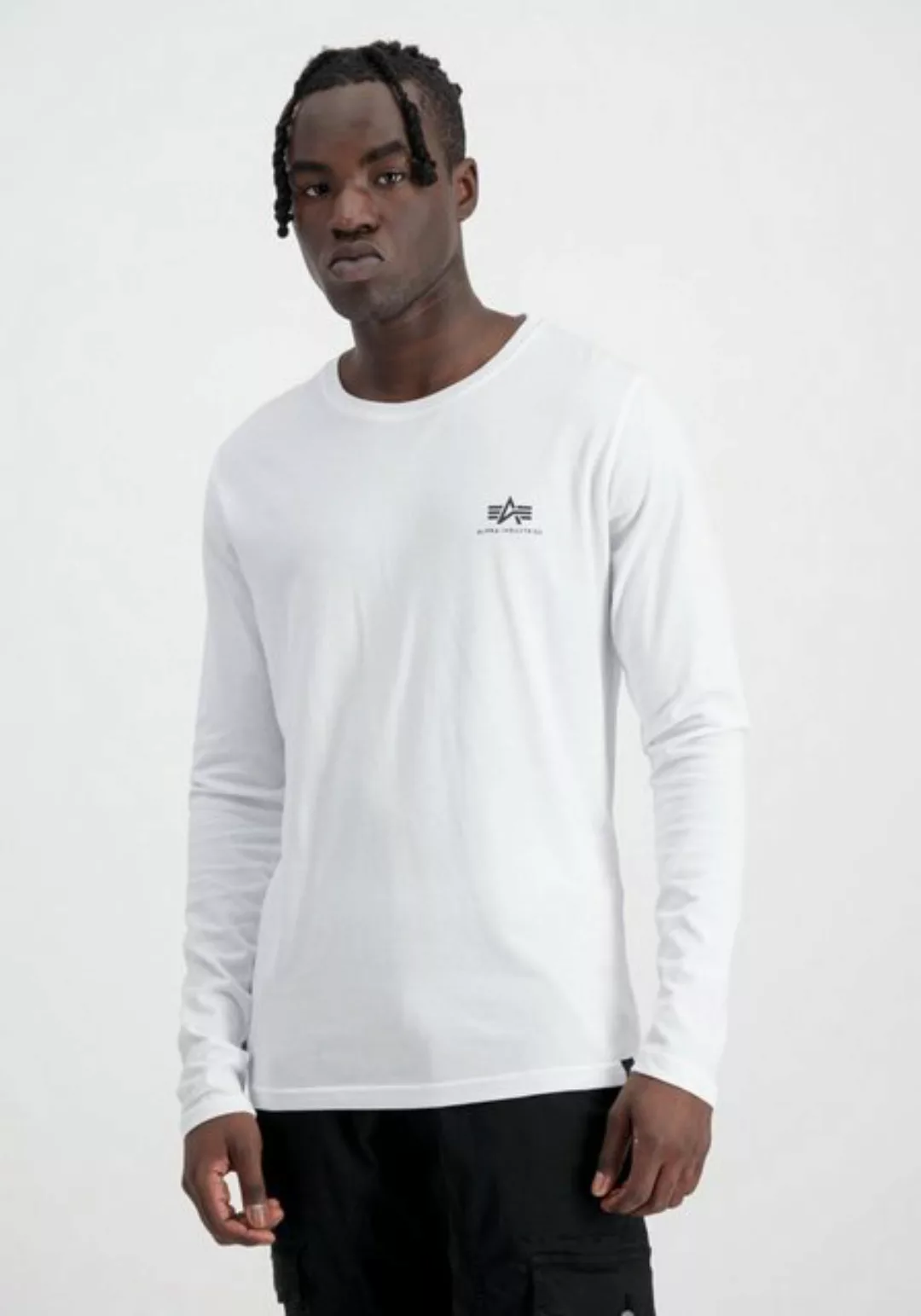 Alpha Industries Longsleeve "Alpha Industries Men - Longsleeves Back Print günstig online kaufen