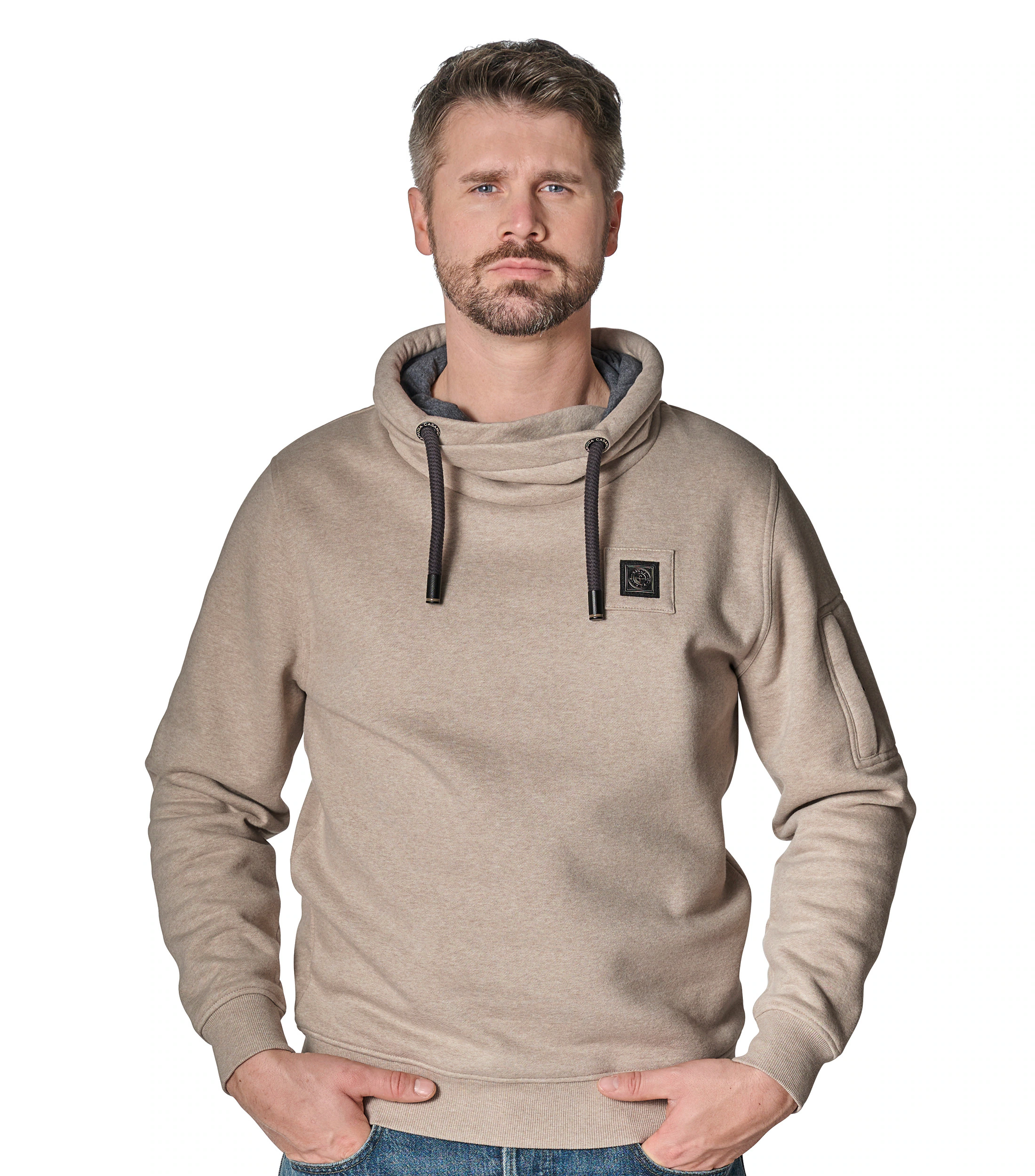 CASAMODA Strickpullover "CASAMODA Pullover uni" günstig online kaufen