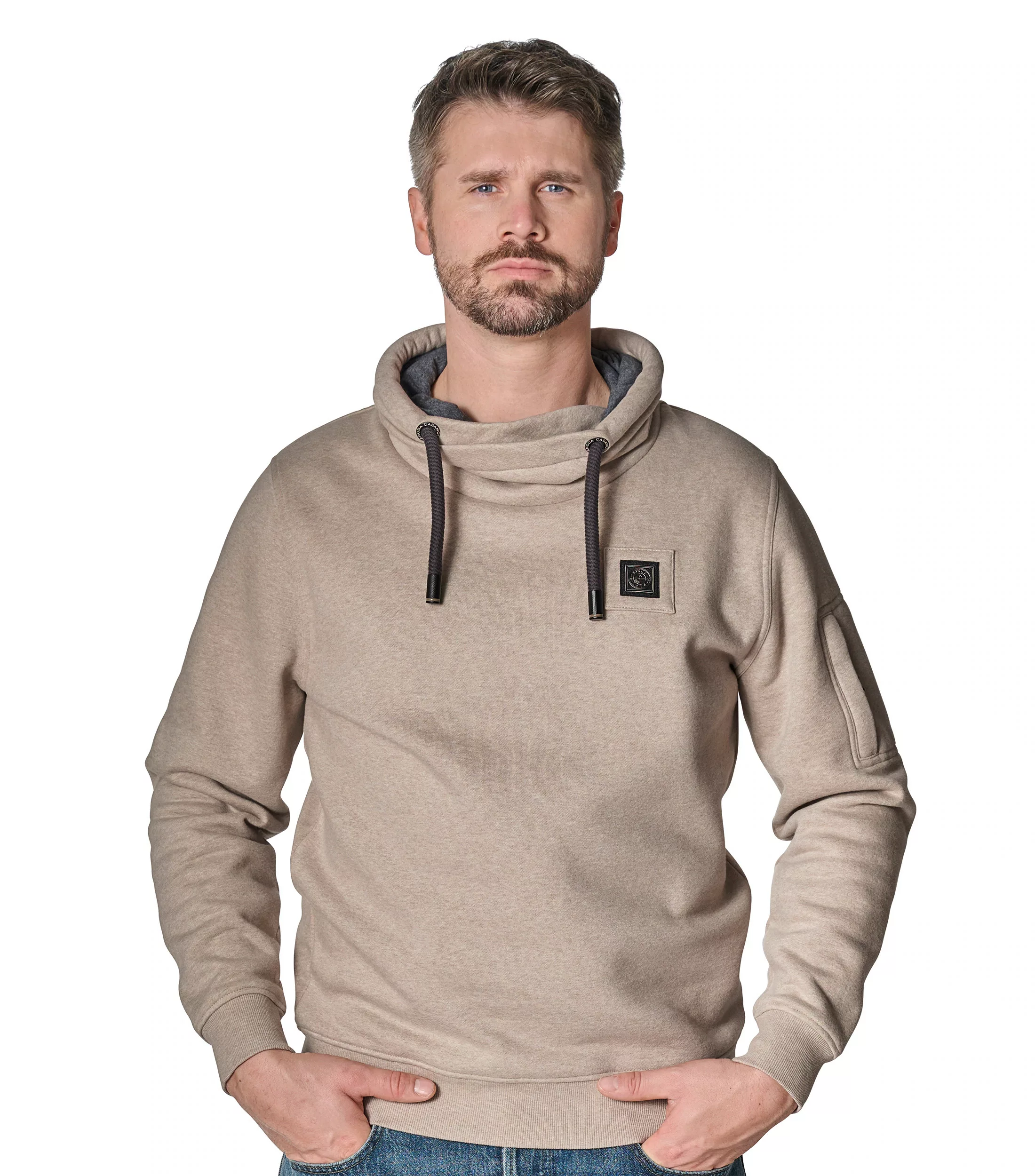 CASAMODA Strickpullover "CASAMODA Pullover uni" günstig online kaufen