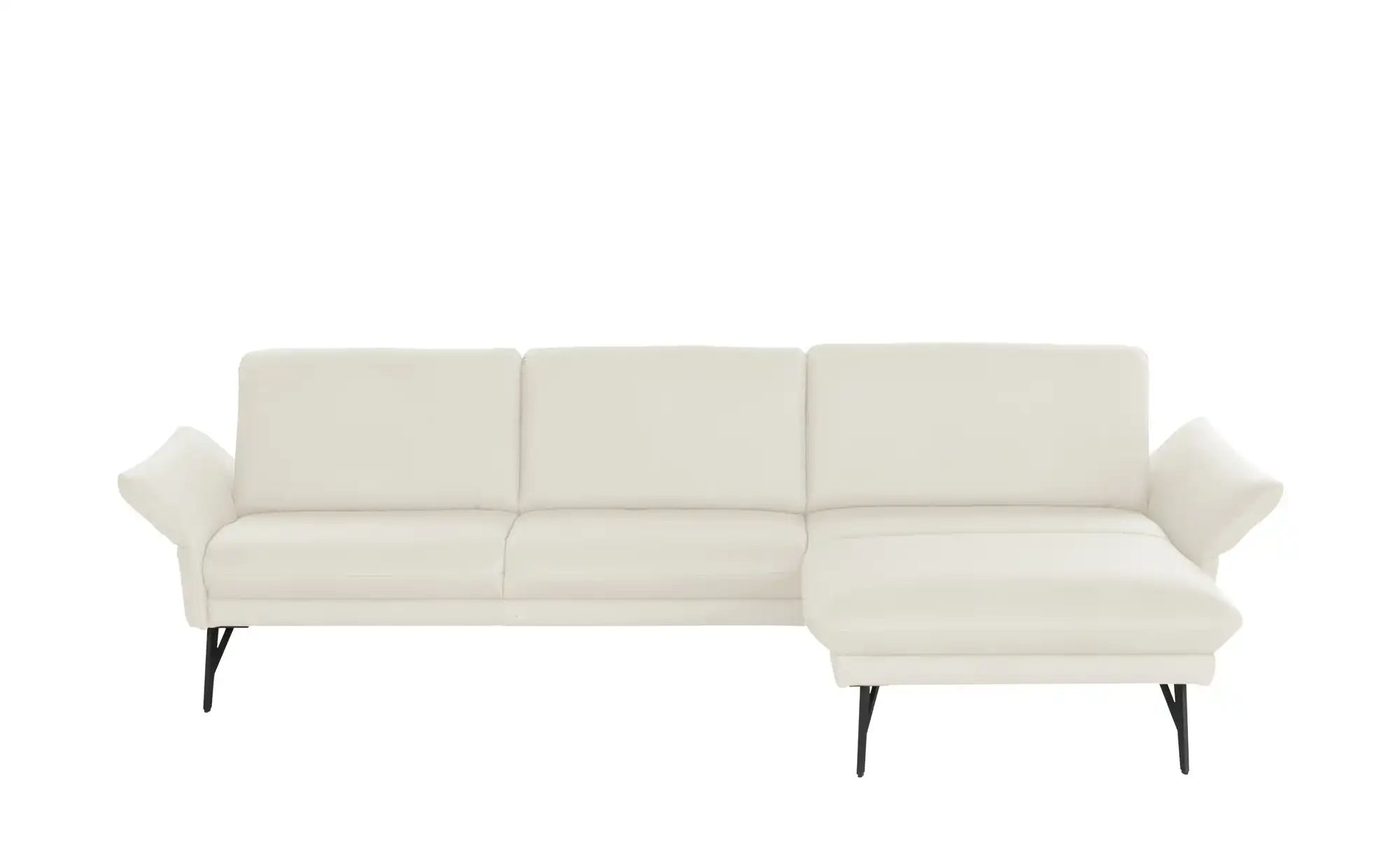 himolla Ecksofa Echtleder 1928 ¦ weiß ¦ Maße (cm): B: 296 H: 85 T: 175.0 Po günstig online kaufen