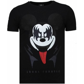 Local Fanatic  T-Shirt Kiss My Mickey Strass günstig online kaufen