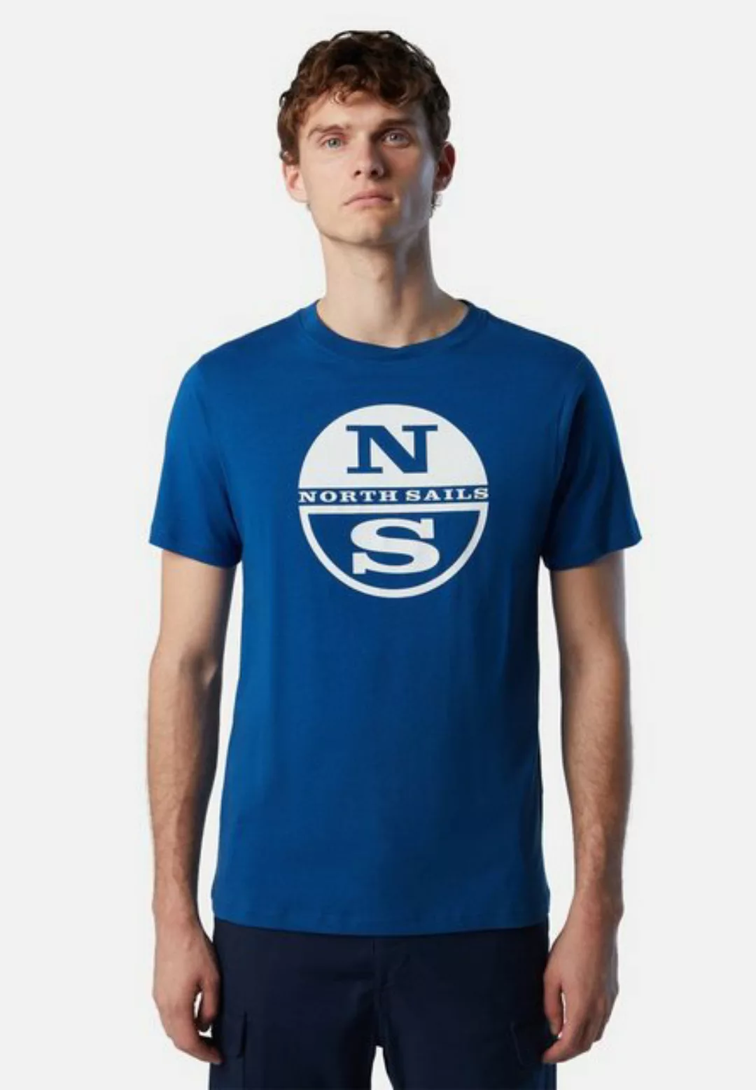 North Sails T-Shirt T-Shirt mit Maxi-Logo-Aufdruck mit klassischem Design günstig online kaufen