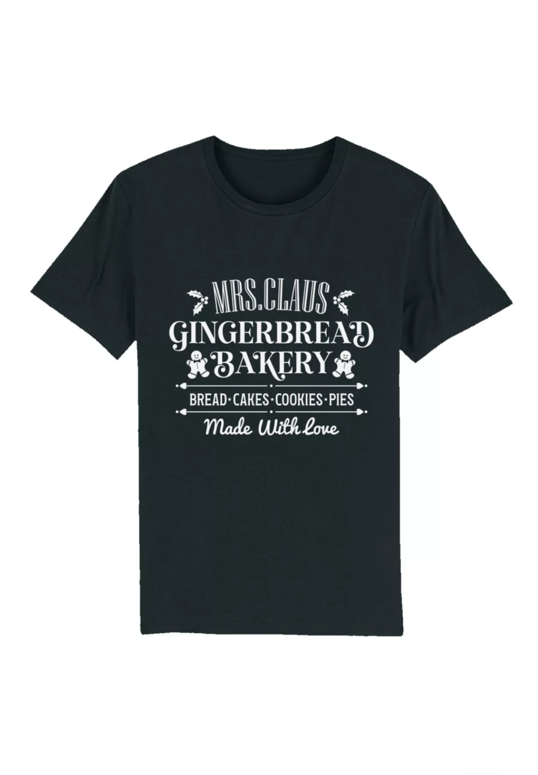 F4NT4STIC T-Shirt "Santas Gingerbread Bakery Weihnachten", Premium Qualität günstig online kaufen