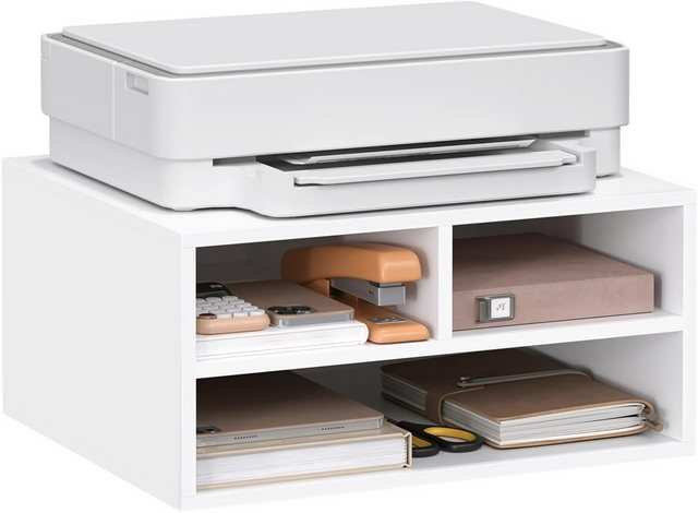 Woltu Aktenschrank (1-St) Druckerregal mit 3 Fächern, 47 x 22,5 x 40 cm günstig online kaufen