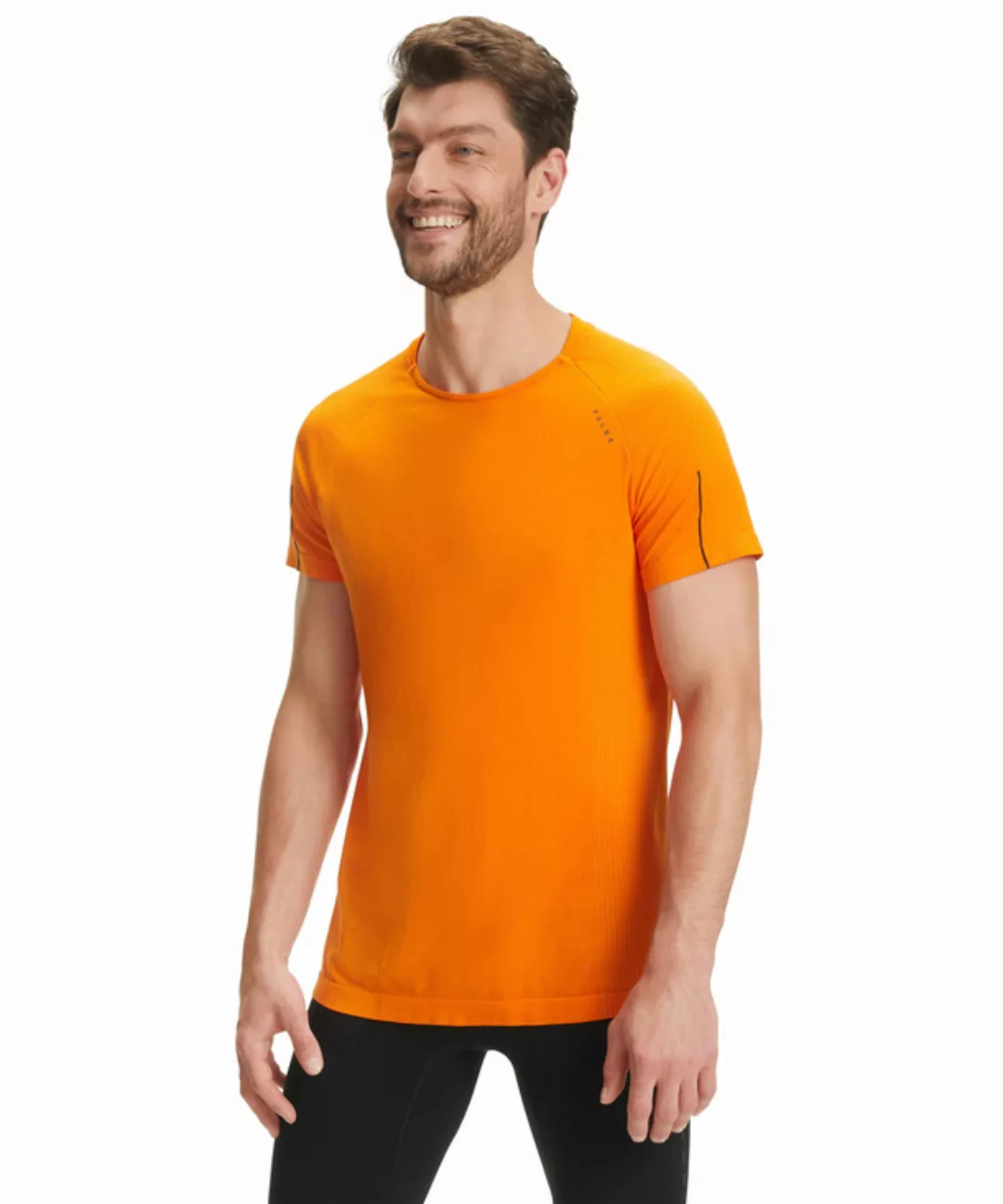FALKE Active Herren T-Shirt Stehkragen, XL-XXL, Orange, 38929-861503 günstig online kaufen