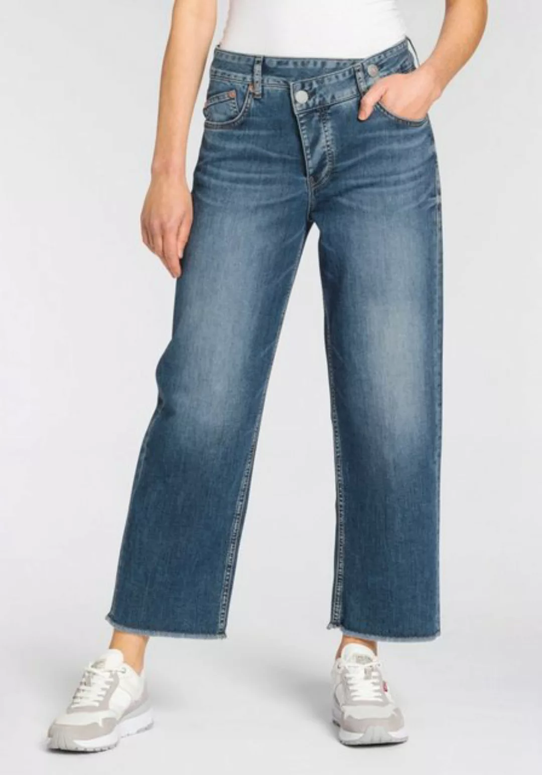 Herrlicher Weite Jeans Mäze Sailor Light Denim günstig online kaufen