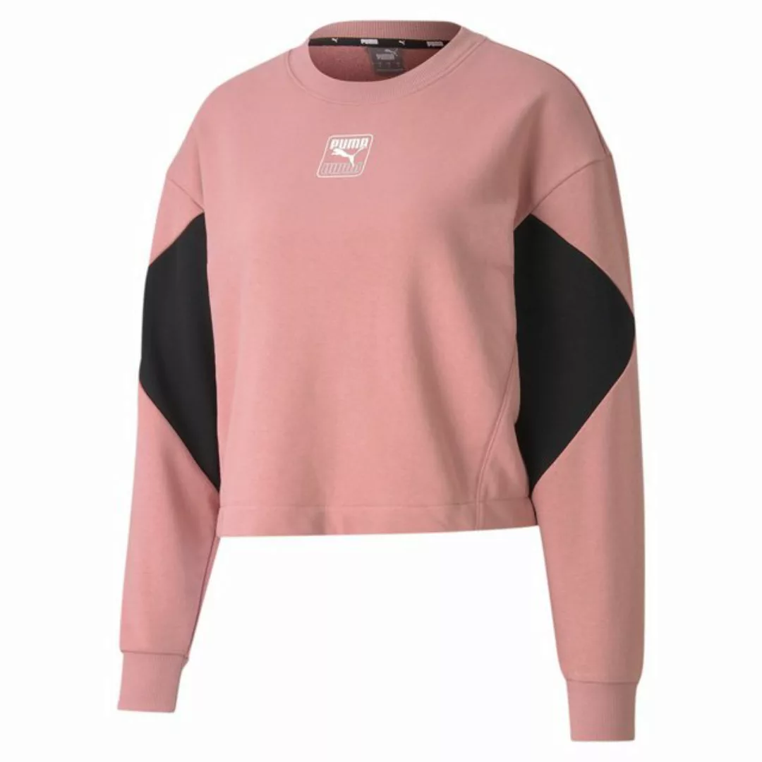 PUMA Fleecepullover Puma Damen Pullover Rebel Crew TR 583559 günstig online kaufen