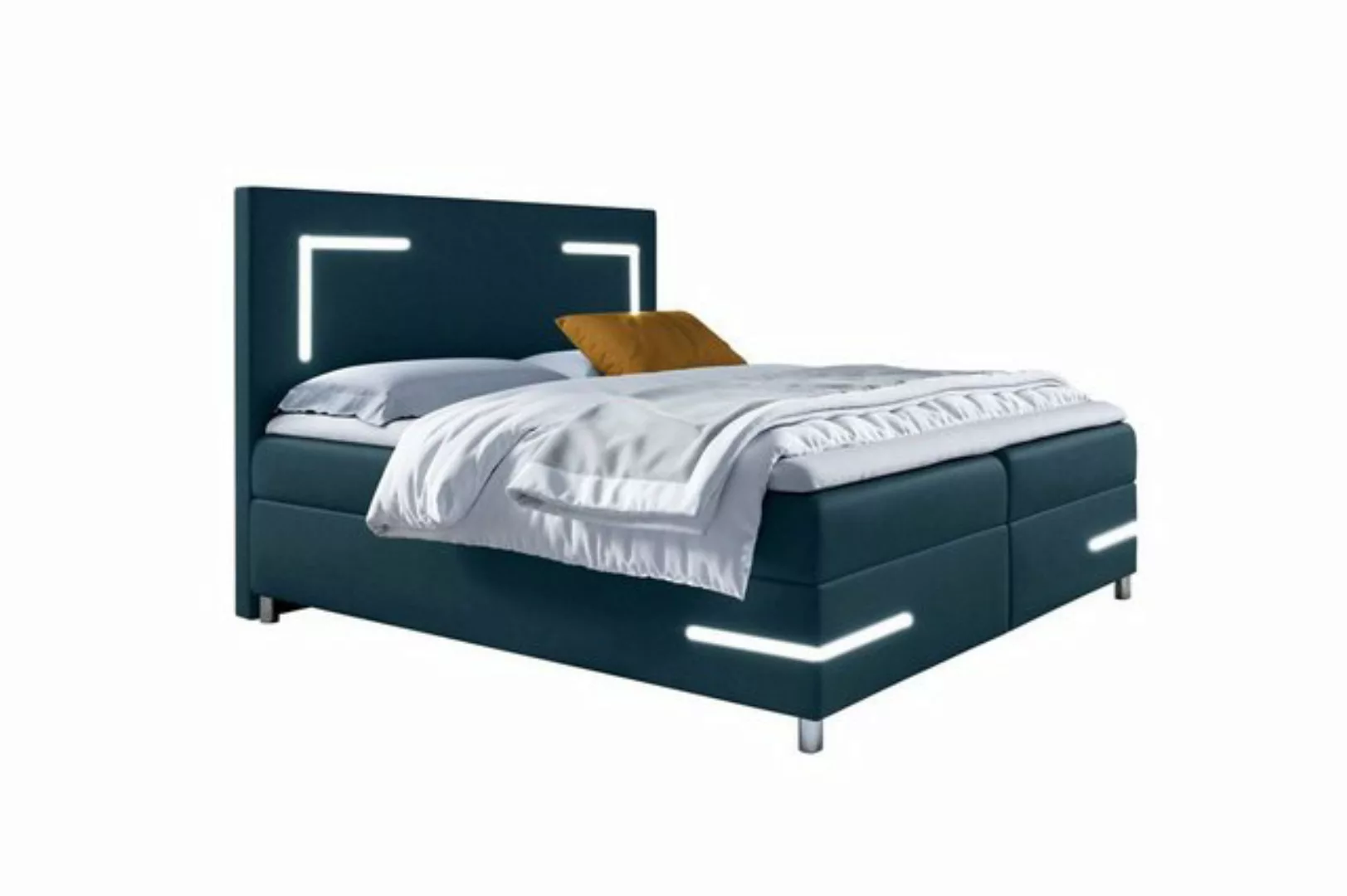 Stylefy Boxspringbett Sancho (Schlafzimmerbett, Bett), 120/140/160/180/200x günstig online kaufen