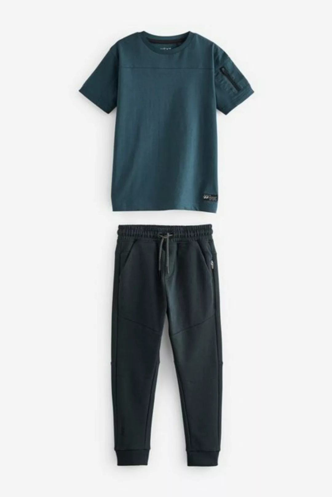 Next Shirt & Hose T-Shirt und Jogginghose im Utility-Set (2-tlg) günstig online kaufen