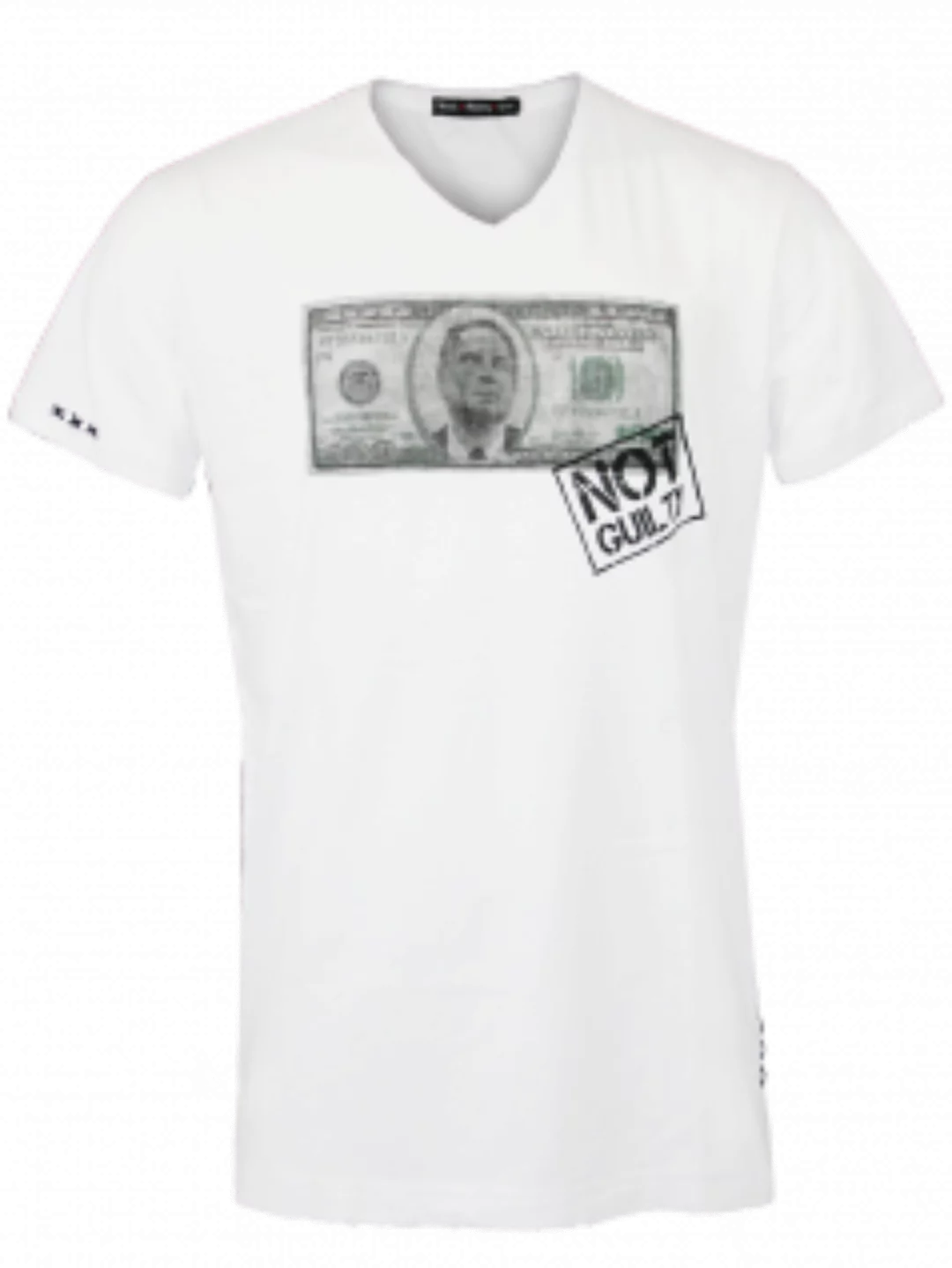 Black Money Crew Herren Shirt Guilty (wei) günstig online kaufen