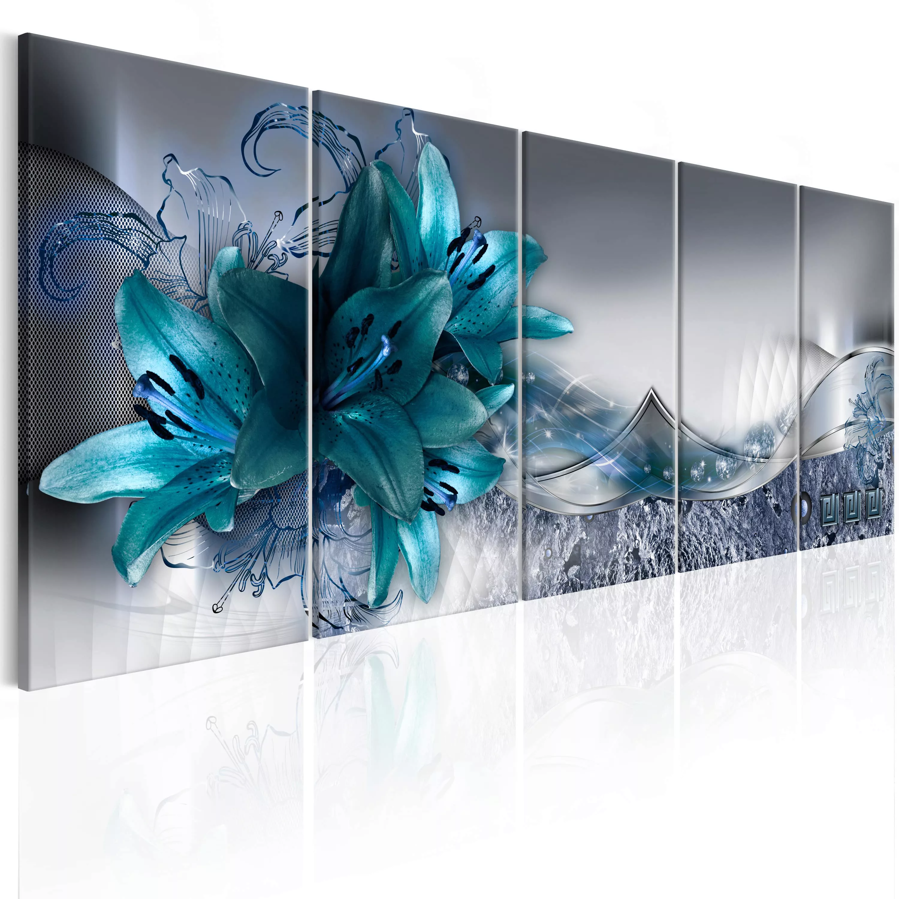 Wandbild - Arctic Lilies günstig online kaufen