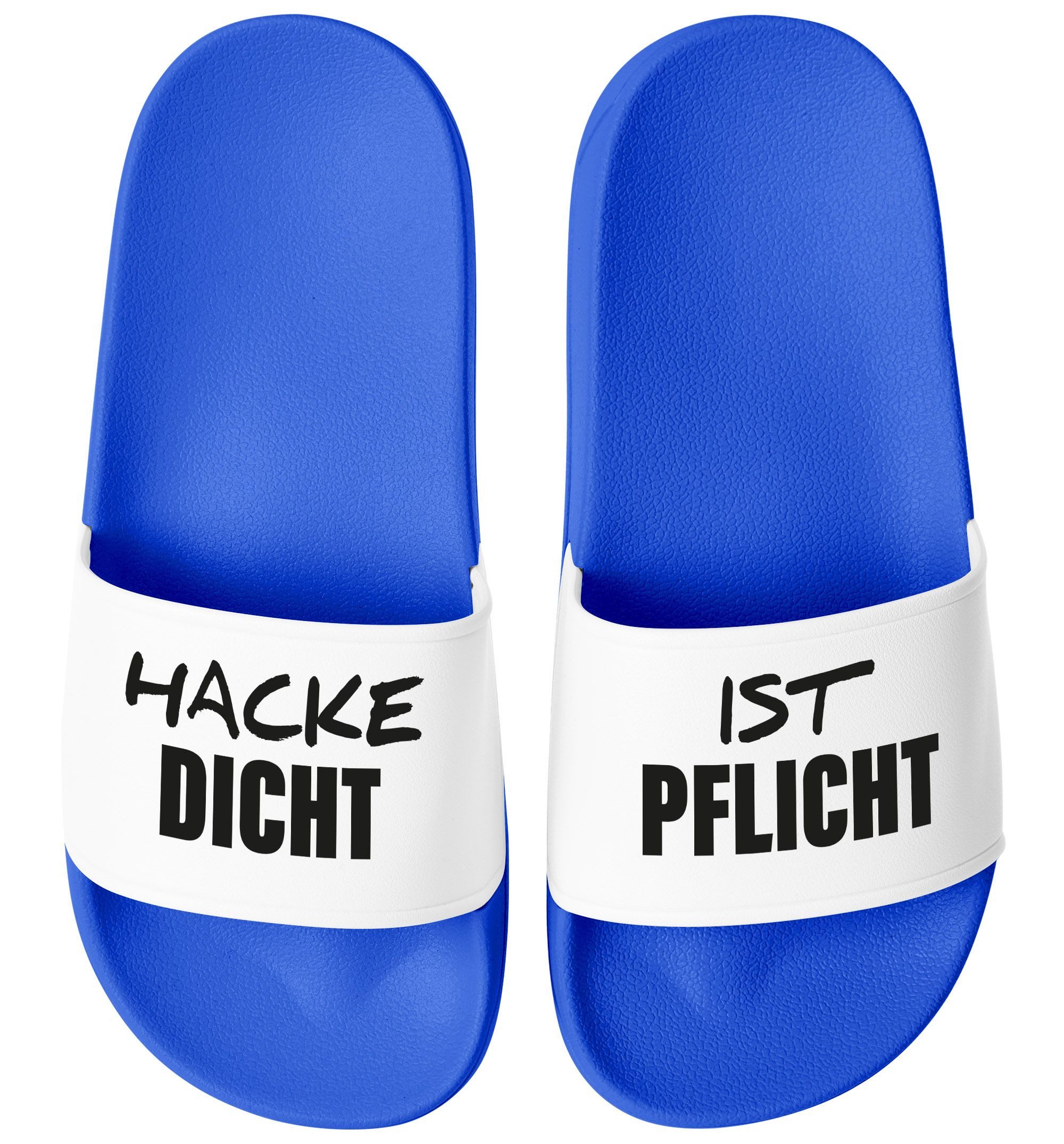 MoonWorks Badeschlappen Badelatschen Unisex mit Aufdruck günstig online kaufen