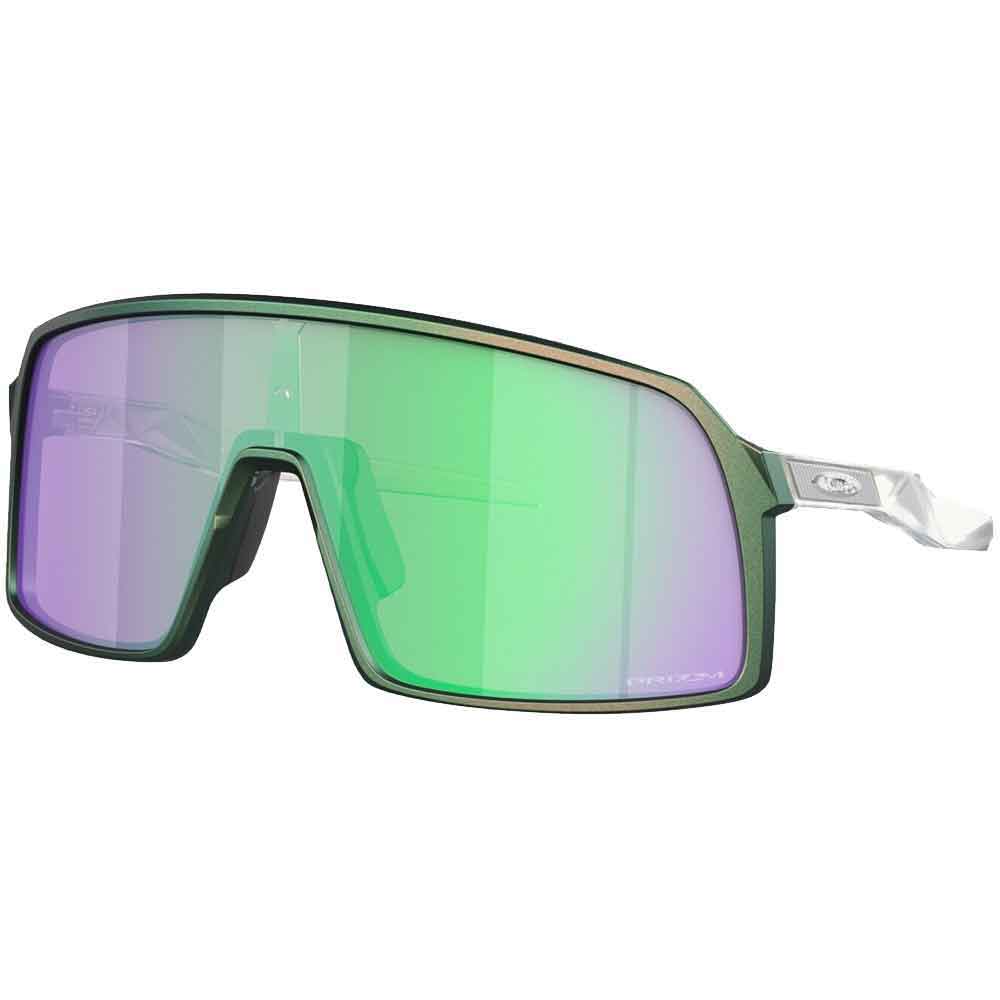 Oakley Sutro Matte Silver Green Colorshift Prizm Road Jade Fundgrube günstig online kaufen