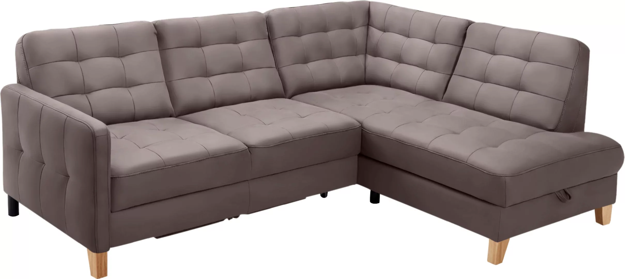 exxpo - sofa fashion Ecksofa »Elio, kompakt und komfortabel, bequem, zeitlo günstig online kaufen