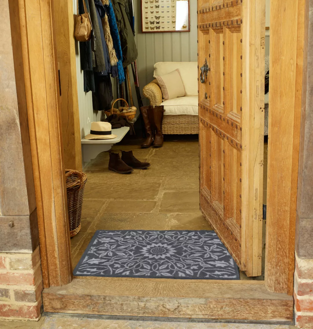 Turtle Mat Fußmatte »St James Ceiling Grey«, rechteckig, 9 mm Höhe günstig online kaufen